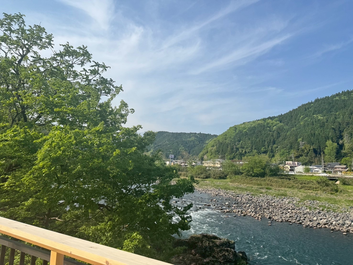 長良川の景色